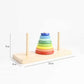 Three-Dimensional Four-Piece Chess Four-Piece Game Chess P 0.34kg Kidsren's Educational Early Education Multi-Person Toy Wooden Boxed Multi-Color