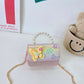 2025 Spring and Summer Explosions Fashion Casual Children's Candy Jelly Bag Mini Shoulder Crossbody Handbag Wholesale