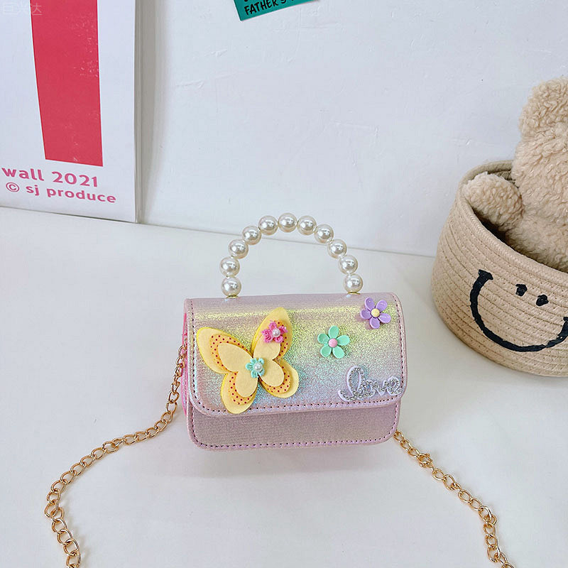 2025 Spring and Summer Explosions Fashion Casual Children's Candy Jelly Bag Mini Shoulder Crossbody Handbag Wholesale