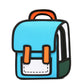 2025 New Primary School Student Schoolbags, Large-Capacity Personalized Backpacks for Boys and Girls, Trendy and Fashionable Three-Dimensional Kindergarten Schoolbags