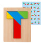 Factory Wooden Early Education Boys and Girls Accumulates Tetris Jigsaw Puzzle 3456-year-old Children's Educational Toys