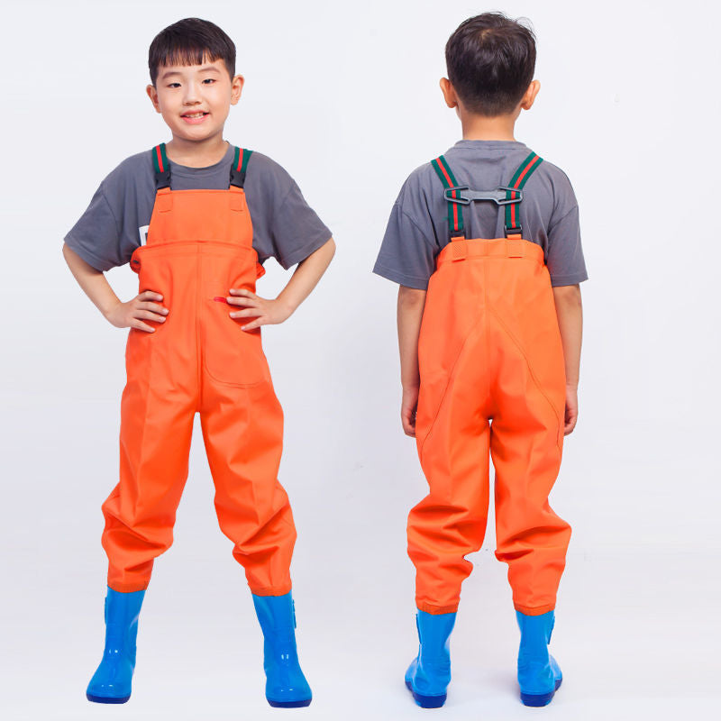 Children play water clothes play sand play water artifact children's water pants beach toys kindergarten toys waterproof anti-dirty clothes
