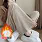 In stock multi-color optional autumn and winter New fleece-lined pregnant women's pants casual Internet celebrity towel pants fashionable drop-down mop pants