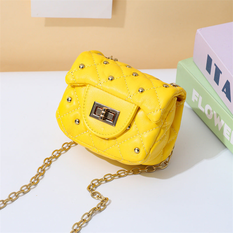 2025 Spring and Summer Explosions Fashion Casual Children's Candy Jelly Bag Mini Shoulder Crossbody Handbag Wholesale