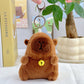 Internet Popular Cute Cute Cappibala Pendant Plush Toy Doll Capybara Bag Pendant Keychain Doll Doll