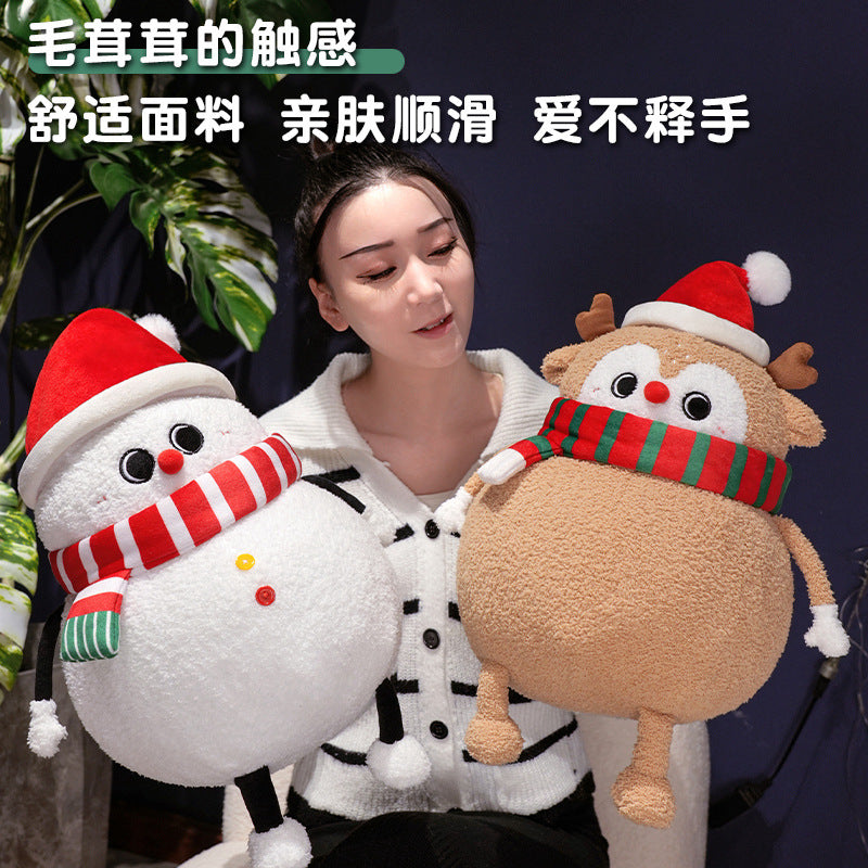 Creative Christmas Tree Pillow Cute Plush Toy Doll Living Room Sofa Cushion Ornaments Wholesale Christmas Gifts
