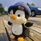 Backpack travel penguin doll plush toy grab doll doll children's day female birthday gift items wholesale