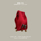 Qiunan Kidsren's Scarf Red New Year's Christmas Festive Warm Knitted Scarf Winter Windproof Neck Cover for Boys and Girls