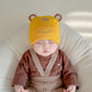 Katu Bear Infant Hat Spring & Fall 3-6-12 Months Male and Female Baby Pullover Hat Cotton 100-Day Sleeping Hat
