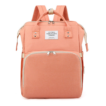 Foreign Trade Multifunctional Mother and Baby Bag, Breathable Sunshade, Lightweight Mother and Baby Large Multi-Purpose Backpack