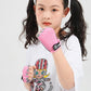 Children's Half Finger Gloves Summer Thin Sweat Absorbing Breathable Outdoor Riding Skateboard Fitness Roller Skating Non-slip Gloves
