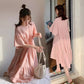 Maternity Summer Dress suit Summer Long Skirt Korean Summer Hot Mom Fashion Pregnancy plus size dress