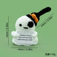 Cross-Border Amazon Handmade Knitted Doll Halloween Gift Ghost Little Devil Grim Reaper Emotional Plush Toy Wholesale