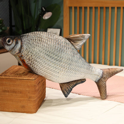 Imitation fish pillow plush toy carp doll doll crucian carp spoof pillow tilapia sleeping leg pillow