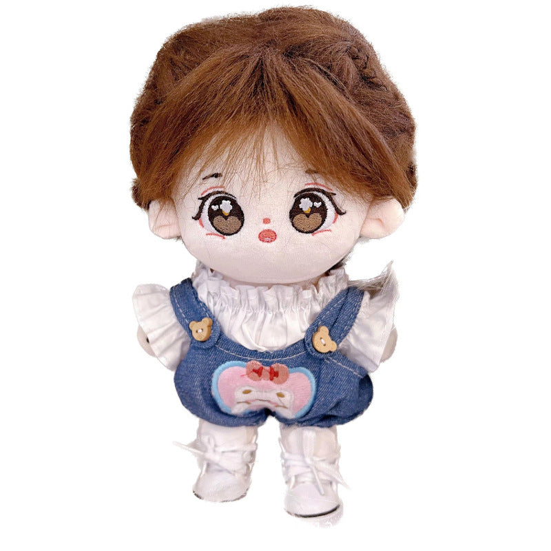 Small Halo Cotton Doll Doll 20cm Non-Attribute in stock Girl Baby Children's Gift Plush Toy Baby Clothes Women