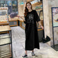 Maternity Summer New Korean Loose Long dress Western Style Over-the-knee T-shirt chubby girl Base Dress