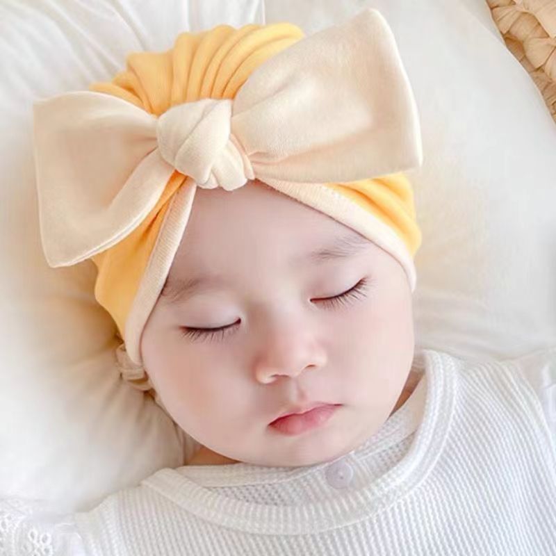 Baby Hat Spring and Autumn Pure Cotton Newborn Baby Spring and Autumn Hat Newborn Baby Boys and Girls Cute Spring Fetal Hat