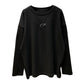 Maternity T-shirt Women's Autumn and Winter 2023 Western-style Simple Atmospheric Basic Round Neck Long-sleeved Pure Cotton T-shirt Women's Base Shirt