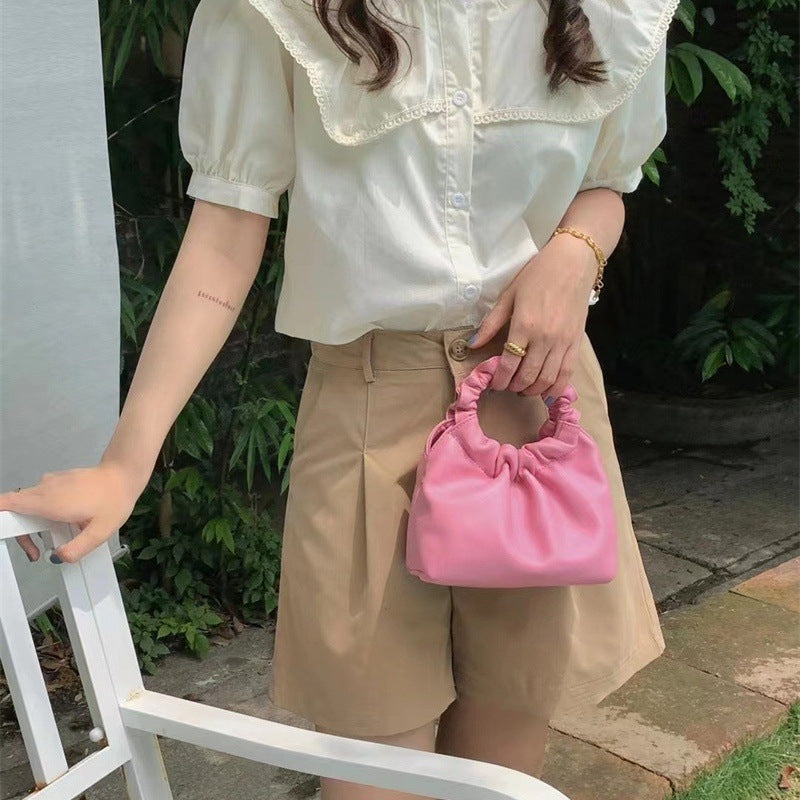 2025 Spring and Summer Explosions Fashion Casual Children's Candy Jelly Bag Mini Shoulder Crossbody Handbag Wholesale