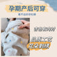 Maternity Pants with Floral Embroidery, Casual Linen Wide-Leg Pants, 2025 Summer New Loose Slimming Versatile Straight Maternity Pants