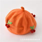 Spring and Autumn Korean Style Baby Boy and Girl Candy Color All-match Knitted Beret Children's Western Style Casual Wool Hat Paintler Hat