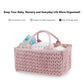 Baby Diaper Storage Bag Large Capacity Diapers Diapers Portable Portable Storage Basket Waterproof Partition