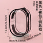 15cm Baby Bag Cotton Doll Pain Bag Trendyy Hand-Made Doll Outing Bag Double Zipper Thickeneded Transparent Baby Walking Bag