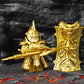 Black High Tower Knight Frost Silver Barrier Battle Guard Soul Third Party Minifigure Building Block Toy Boy Compatible with Lego Foreign Trade