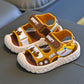 Men's Baby Sandals Summer New Open Toe Fashion Breathable Toe Beach Shoes Baby Soft Sole Non-slip Toddler Shoes
