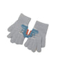 Winter Children's Gloves Cute Student Cartoon Little Dinosaur Warm Gloves Five-Finger Knitted Gloves for Baby Boys and Girls
