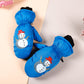 3-10 children's ski gloves outdoor riding gloves winter warm waterproof children's gloves play snow not wet hands