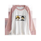 Breastfeeding Top T-Shirt Hot Mom Style Pure Cotton Outer Wear Spring and Autumn Pregnant Women's Long Sleeve Breastfeeding Moon Dress Women's Large Size