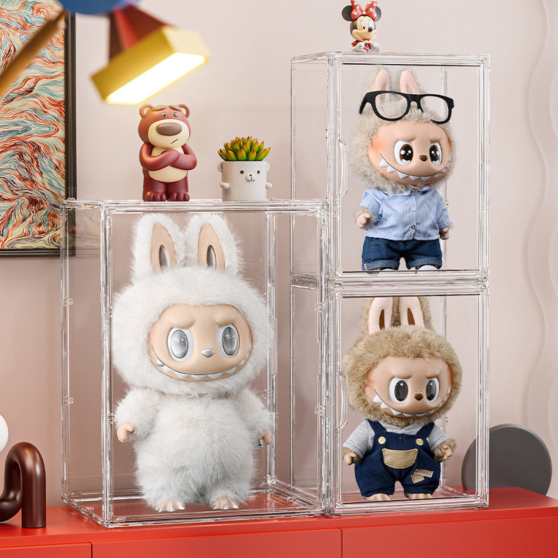 Labu Storage Box Bubble Mate Second Generation Vinyl Doll Dust-proof Display Box Labu High-level Sense Display Cabinet