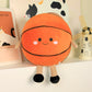 Cross-Border New Basketball Doll Fun Sports Basketball Plush Toy Doll Comfort Doll Batch Goods Birthday Gift