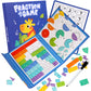 Magnetic Fraction Disk Demonstrator Numerator and Denominator Cognitive Addition and Subtraction Operation Third Grade Primary School Mathematics Teaching Aids Toys