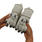 Winter fleece-lined Ski Gloves Cartoon Winter Puppy Thickened Cotton Outdoor Riding Waterproof Wind Warm Cute