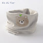 Children's Neck Warmer Autumn and Winter Fleece-Lined Warm A-Class Scarf Thickened Windproof Neck Gaiter Multifunctional Hat Neck Protector Cartoon