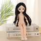 12 inch 30cm 6 minutes barpyrene naked doll change music doll body wholesale vinyl girl toy body