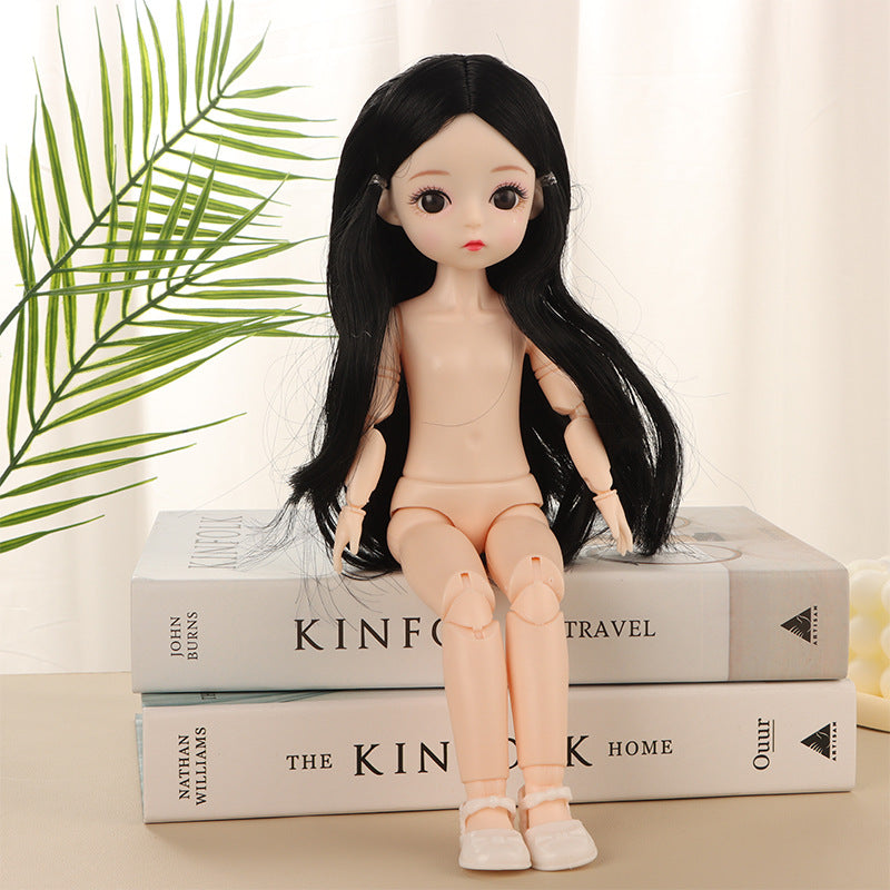 12 inch 30cm 6 minutes barpyrene naked doll change music doll body wholesale vinyl girl toy body