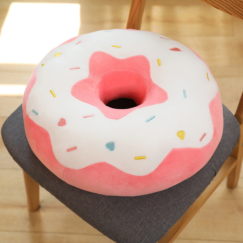 Simulated Donut Pillow Cushion Dessert Shop Gift Girlfriend Home Cushion Sofa Back Cushion Kidsren's Gift