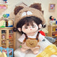 Dropshipping 20cm Baby Clothes Cotton Doll Clothes Cute Pajamas Set Original Antique Han Dynasty Doll Dress up