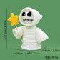 Cross-Border Amazon Handmade Knitted Doll Halloween Gift Ghost Little Devil Grim Reaper Emotional Plush Toy Wholesale