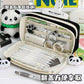 Flip-Top Pencil Case Ins Style High School Student New Style Pencil Case for Girls Male Large Capacity Stain-Resistant Simple Stationery Box