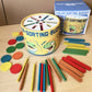 Cross-Border Montessori Early Education Cpc Color Classification Bucket Coin Box Ce Kidsren's Cognitive Matching Teaching Kindergarten Toys