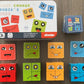 Tiktok-Style Face-Changing Magic Cube Smiley Face Fun Expression Building Block Puzzle Children's Toy Logical Thinking Educational