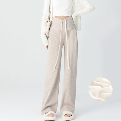 Pregnant women's pants spring wear new style belly-free casual wide-leg pants early pregnancy trousers Spring