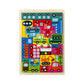 Factory Wooden Early Education Boys and Girls Accumulates Tetris Jigsaw Puzzle 3456-year-old Children's Educational Toys