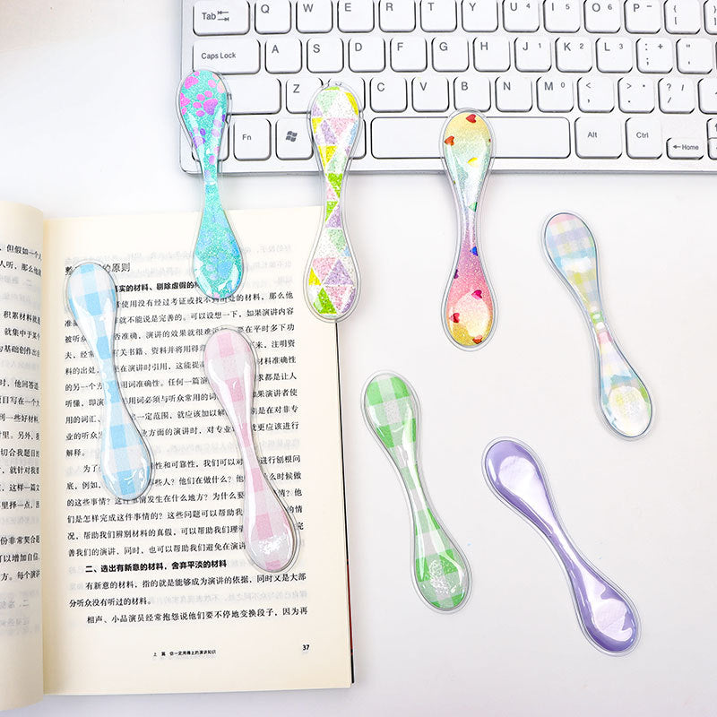 Japanese Super Magnetic Solid Color Bookmark TN Handbook Cute Bookmark Small Fresh Creative Bookmark in stock for Students