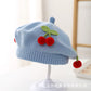 Spring and Autumn Korean Style Baby Boy and Girl Candy Color All-match Knitted Beret Children's Western Style Casual Wool Hat Paintler Hat