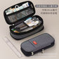 Solid Color Large-Capacity Pencil Bag for Men and Women Multi-Layer Junior High School and High School Simple Primary School Pencil Bag Stationery Box High-Value Wholesale